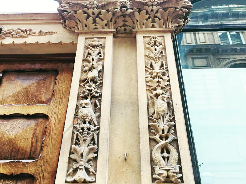 The Bourse Entrance